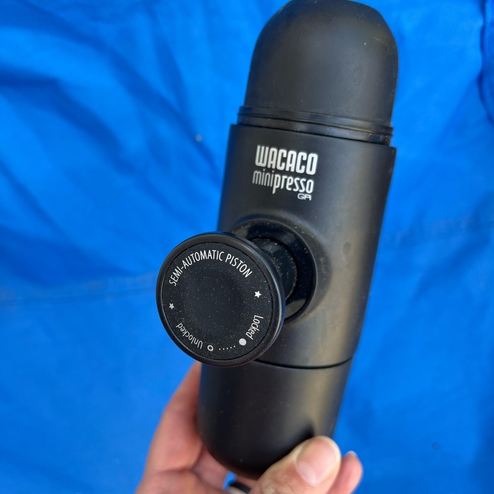 Wacaco miniPresso GR backpacking espresso maker
